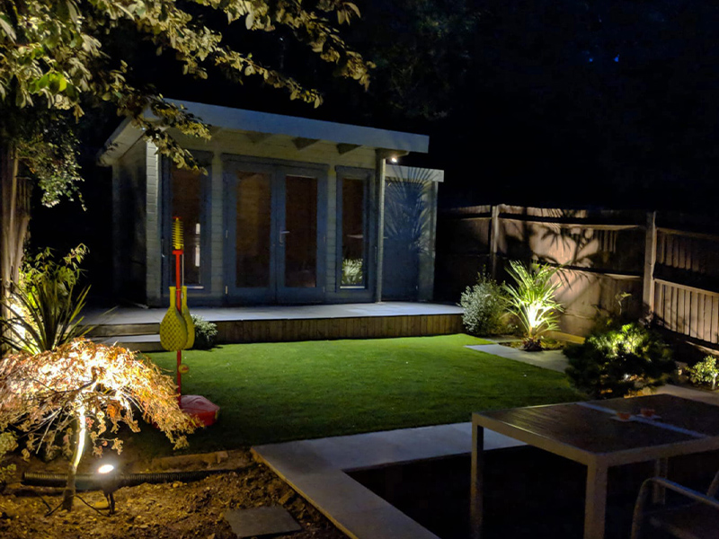 anti glare garden lighting in somerset