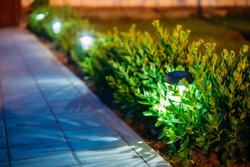 garden lighting electrician in somerset